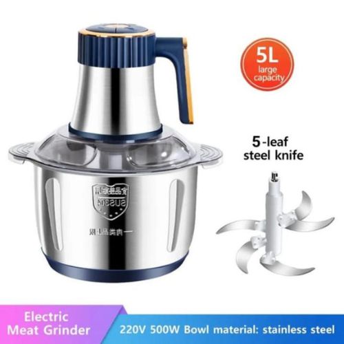 Stainless Steel 2 Speeds Big Capacity Electric Meat Grinder Food Processor