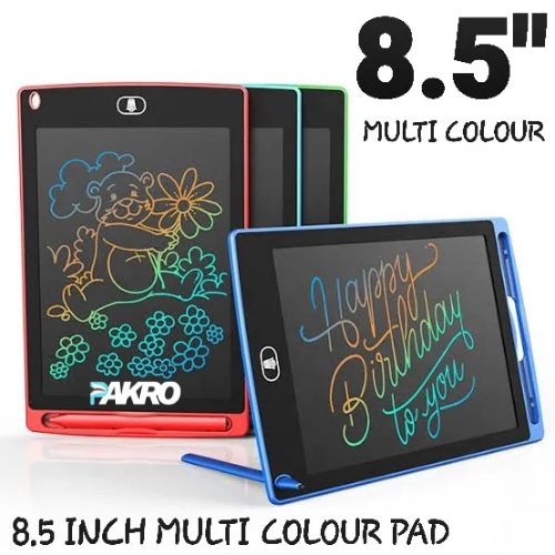 LCD Writing Tablet, 8.5 Inch - 10 Inch & 12 Inch Multi Colour Drawing Tablet For Kids
