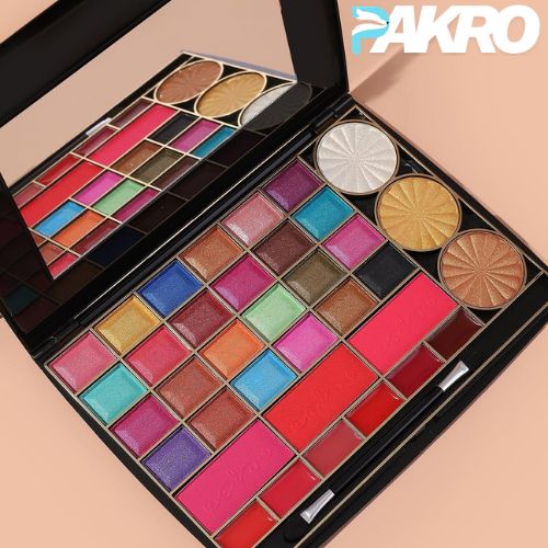 Multicolor Matte & Glitter Bridal & Party Makeup Kit