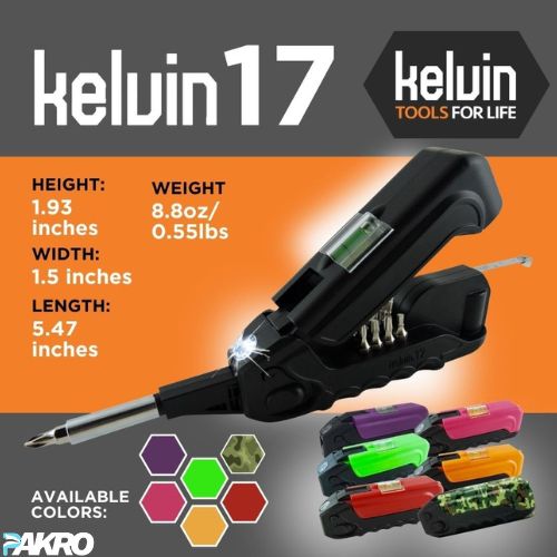 Kelvin 17-in-1 Multipurpose Tool Kit - Clever Buddy All-in-One